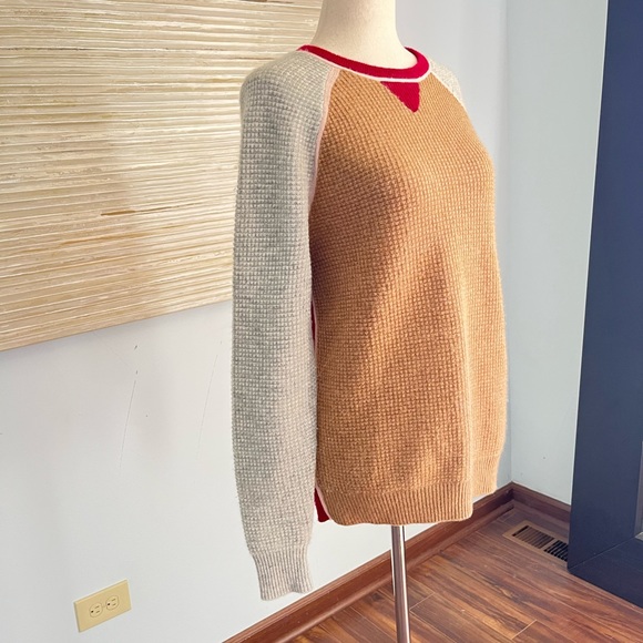 J.Crew 100% Italian waffled cashmere sweater size XS - Picture 7 of 11